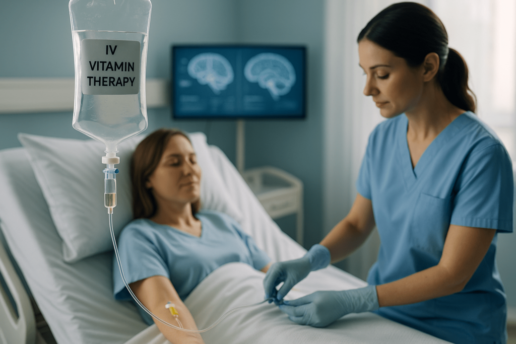 IV therapy administered in the patient's home